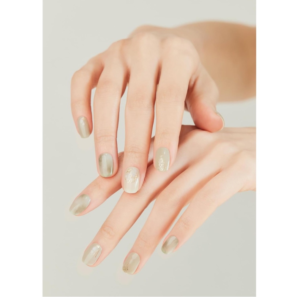 Ohora Green Tea Semi Cured Gel Nail Strips